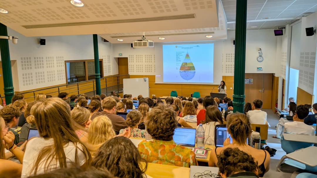 Conférence de rentrée sur l'alimentation à Science Po